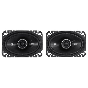 Pair New Kicker 43DSC4604 DSC460 120 Watt 4x6 2-Way Car Stereo Speakers DS460