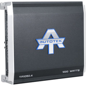 AUTOTEK TA1050.4 1000 Watt 4-Channel Car Audio Amplifier Class A/B+Amp Kit