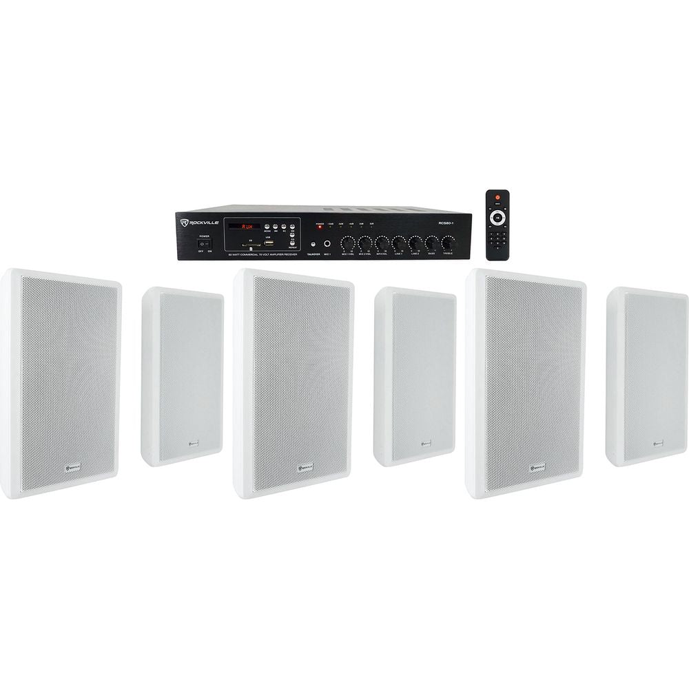 RCS80-1 + Rock Slim 70W 6-Pack