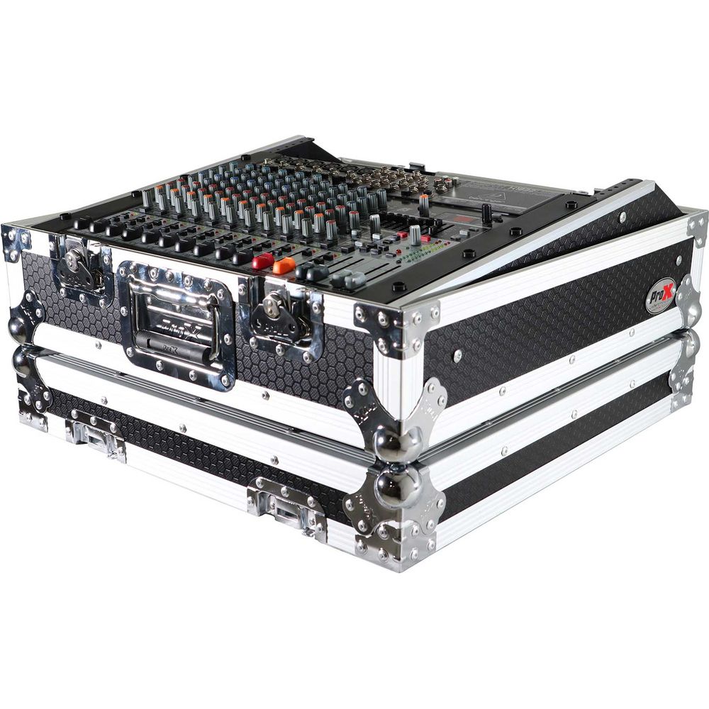 T-MC Top Load 10U Slant Rackmount Mixer Case