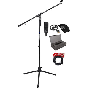 Audio Technica AT4040 Cardioid Condenser Microphone/Mic +Tripod Stand +Mic