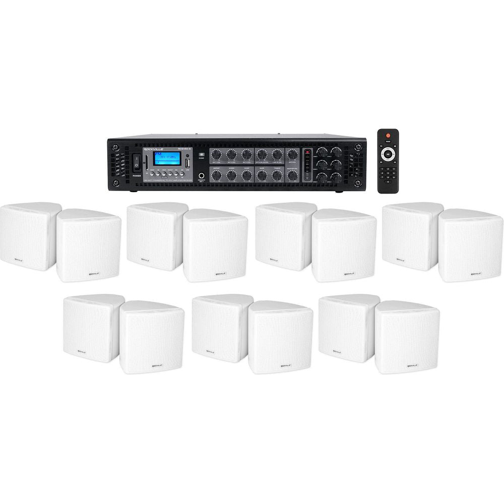 RCS180-6 + Cube 70V White 14-Pack