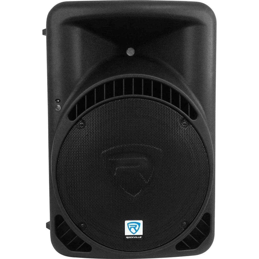 2 RPG15BT 15" Powered 1000W Wireless Link DJ Speakers Bluetooth+Totems