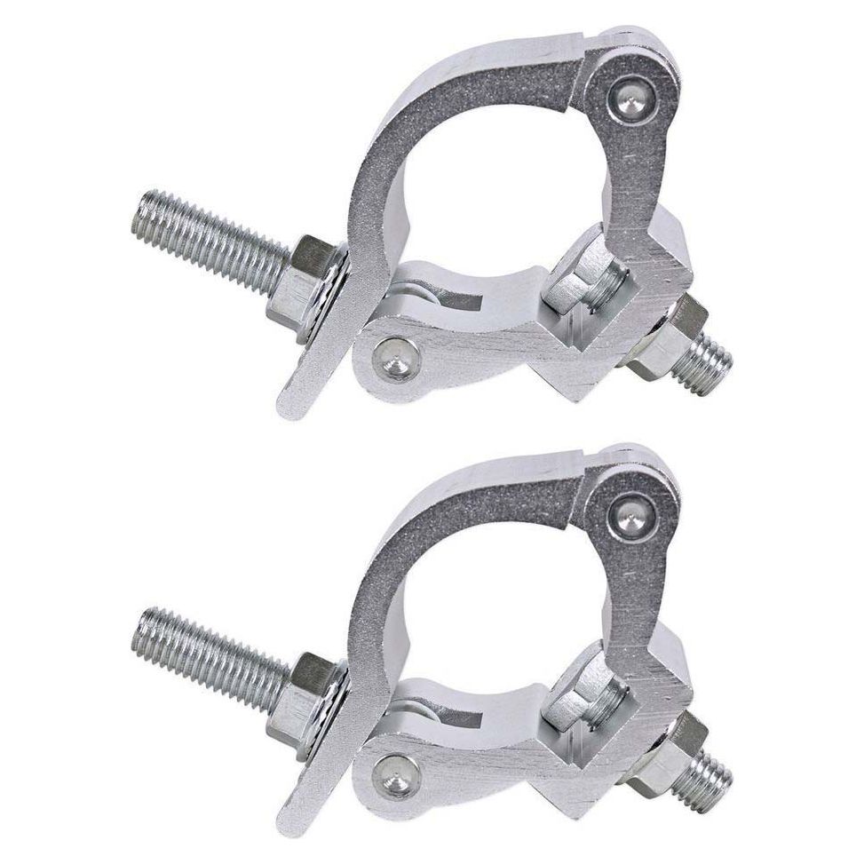 2 CLP-15 360° Wrap Around O Clamps for Light Mounting