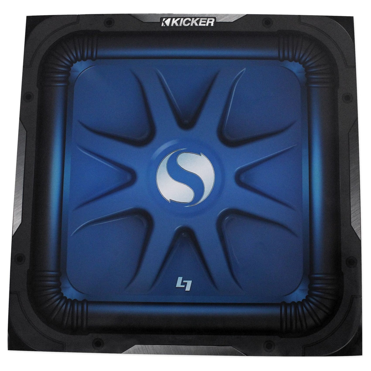 L7S104 10" Solo-Baric Subwoofer + White LED Grille