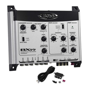 Boss BX55 2/3Way Car audio Electronic Crossover + Remote Bass Knob