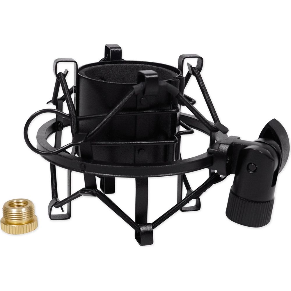 Desktop Boom Mic Stand + Studio Shock Mount Bundle