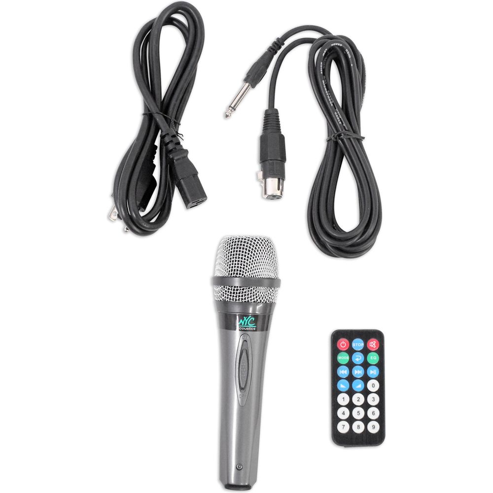 10" Bluetooth Karaoke Machine/System for iPad, iPhone, Android & Tablet