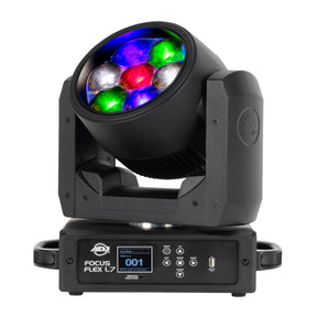 American DJ ADJ Focus Flex L7 RGBL LED Wireless DMX Moving Head Beam/Wash Light