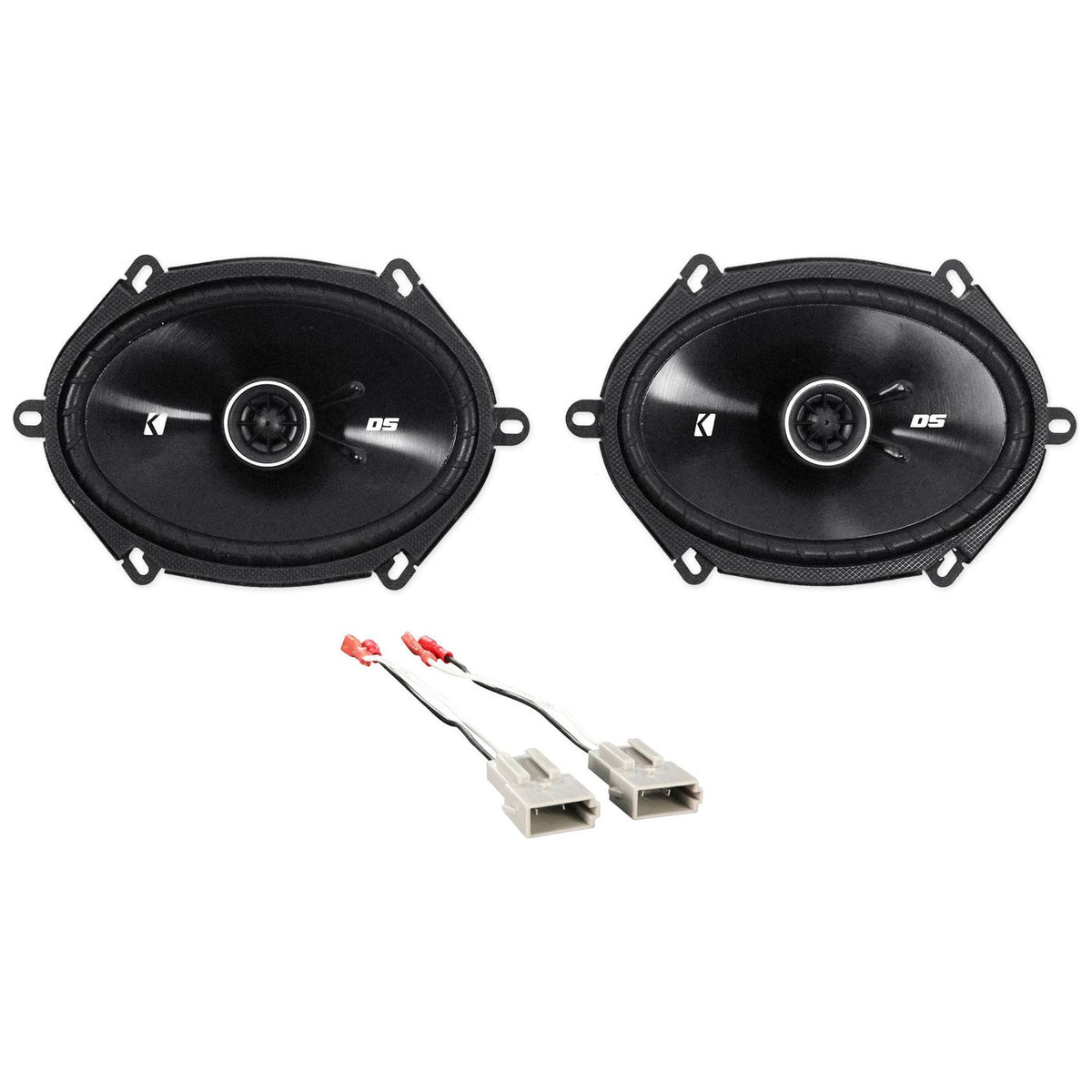 6x8" Front Factory Speaker Replacement Kit For 1997-1998 Ford Expedition