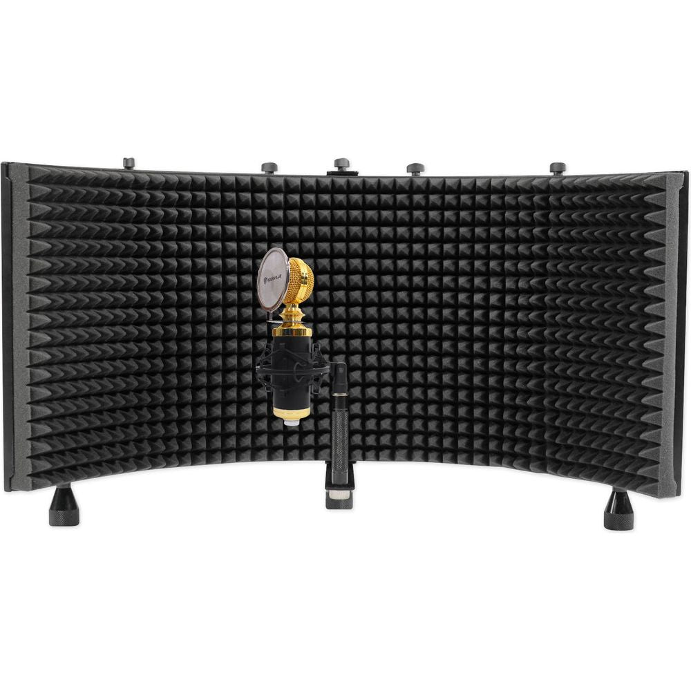 RCM02 Condenser Microphone + RockShield 3 Isolation Shield Bundle