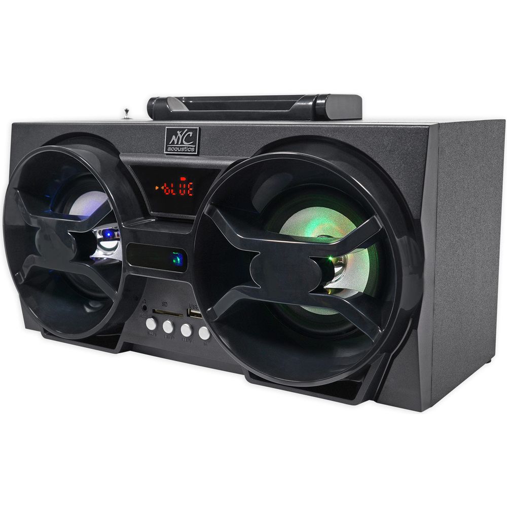 NPB3 Dual 4" Bluetooth Boombox Speaker
