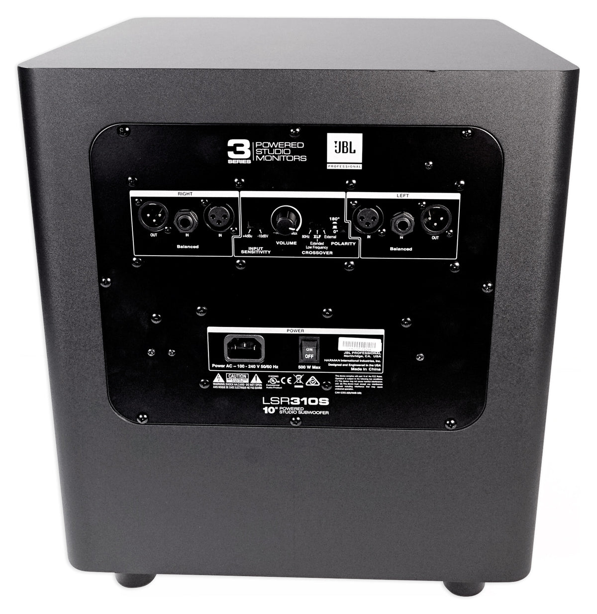 LSR310S Subwoofer + Mackie MP-120 BTA In-Ear Monitors