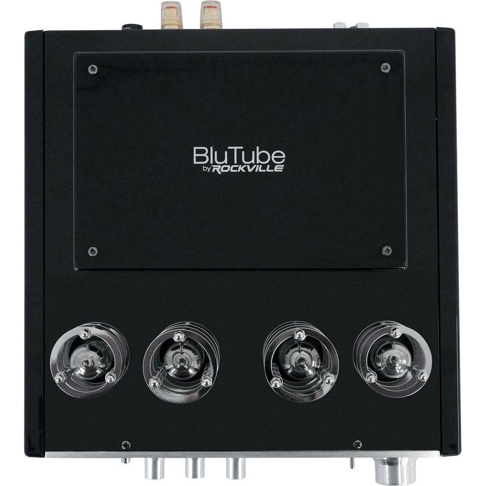 BluTube Tube Amplifier/Home Theater Bluetooth Receiver + (2) 4" Speakers