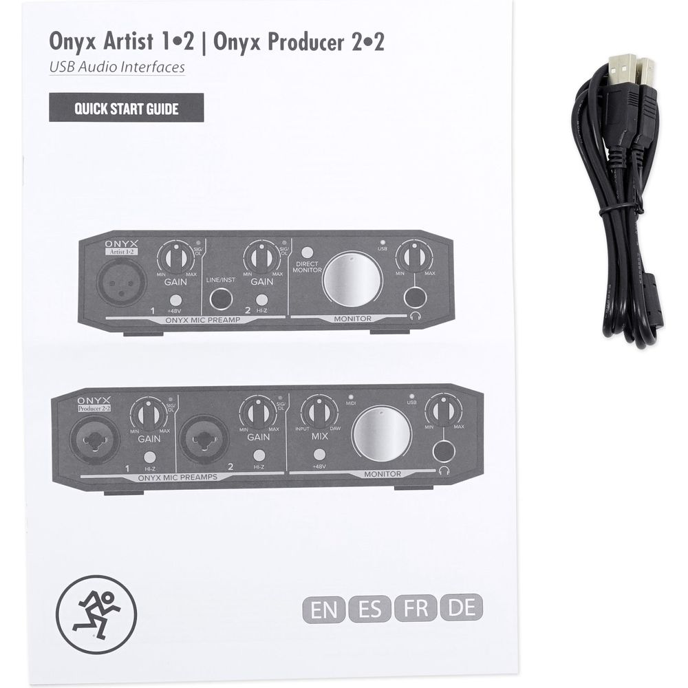 Onyx Producer 2.2 2x2 USB MIDI Recording Studio Interface with Headphones