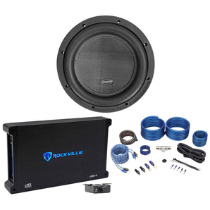 American Bass XR-10D4 2000w 10" Competition Subwoofer+Mono Amplifier+Amp Kit