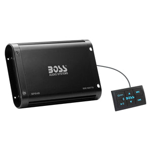 Boss BPS4B ATV/UTV/Marine 500W 4 Channel Amplifier with Bluetooth Controller