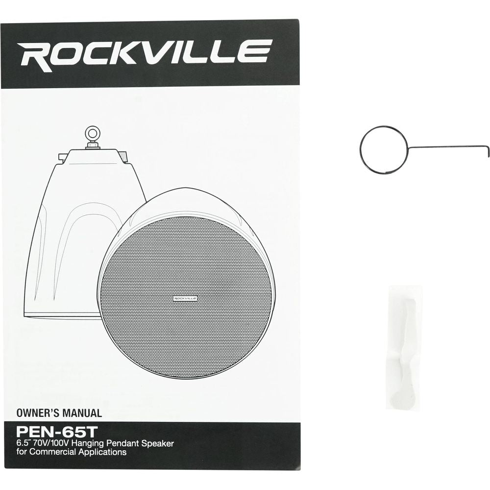 6-Zone Amplifier Amp+5) White Pendant Speakers For Restaurant/Bar/Cafe