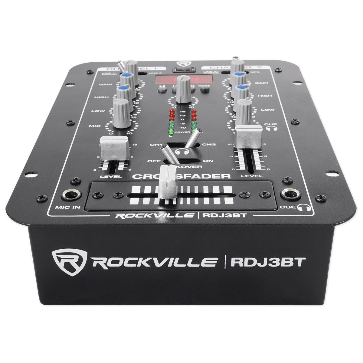 Gemini CDX-2250i Pro DJ Dual Two Deck Rack Mount CD/MP3 Media Player+2-Ch Mixer