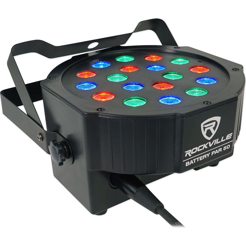 MDJ-600 DJ Controller with Rechargeable LED Par Light