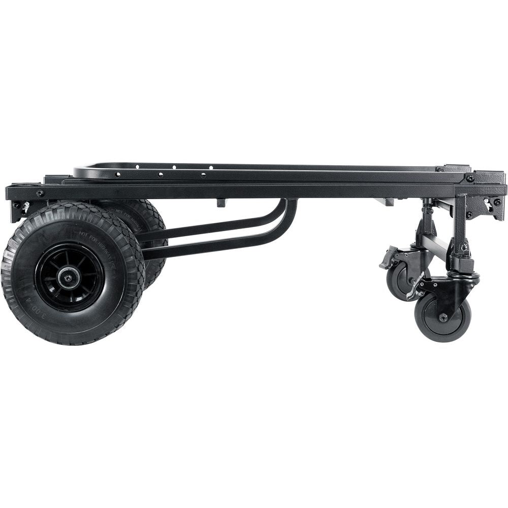 Rock Cart Pro DJ Equipment Transport Roller Car+Mic/Speaker Stand Bag