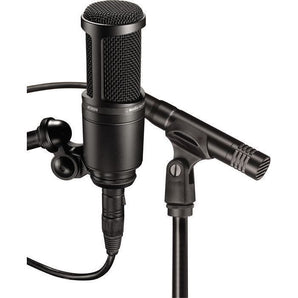 Audio Technica AT2041SP AT2020+AT2021 Studio Condenser Microphones+Iso Shield