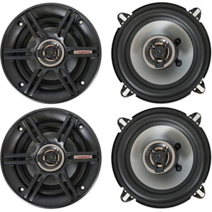 (4) Crunch CS525CX 5.25" Car Audio 2-Way Speakers 250 Watts Max 5 1/4" Inch