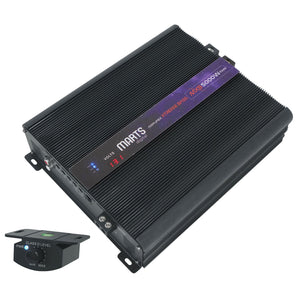 Marts Digital MXB 5000 1 OHM 5000w RMS Mono Car Amplifier+Volt Meter+Amp Kit