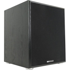 Rockville Rock Shaker 12" Inch Black 800w Powered Home Theater Subwoofer Sub