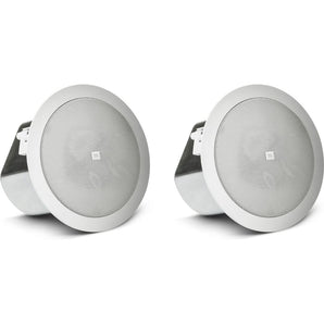 (4) JBL CONTROL 12C/T 3" 15w 70v In-Ceiling Speakers For Restaurant/Bar/Cafe