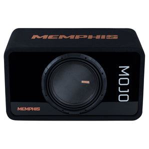 Memphis Audio MOJOE12S1 3000w MOJO 1212 12" Car Subwoofer+Sub Enclosure Box 1Ohm