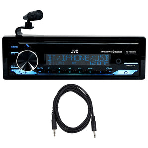 JVC KD-T920BTS Car Stereo CD Receiver Bluetooth/USB/XM Ready/Alexa+AUX Cable