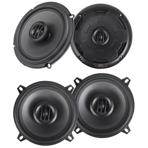2) MTX THUNDER65 6.5" 240 Watt Car Coaxial Speakers+2) THUNDER52 5.25" Speakers