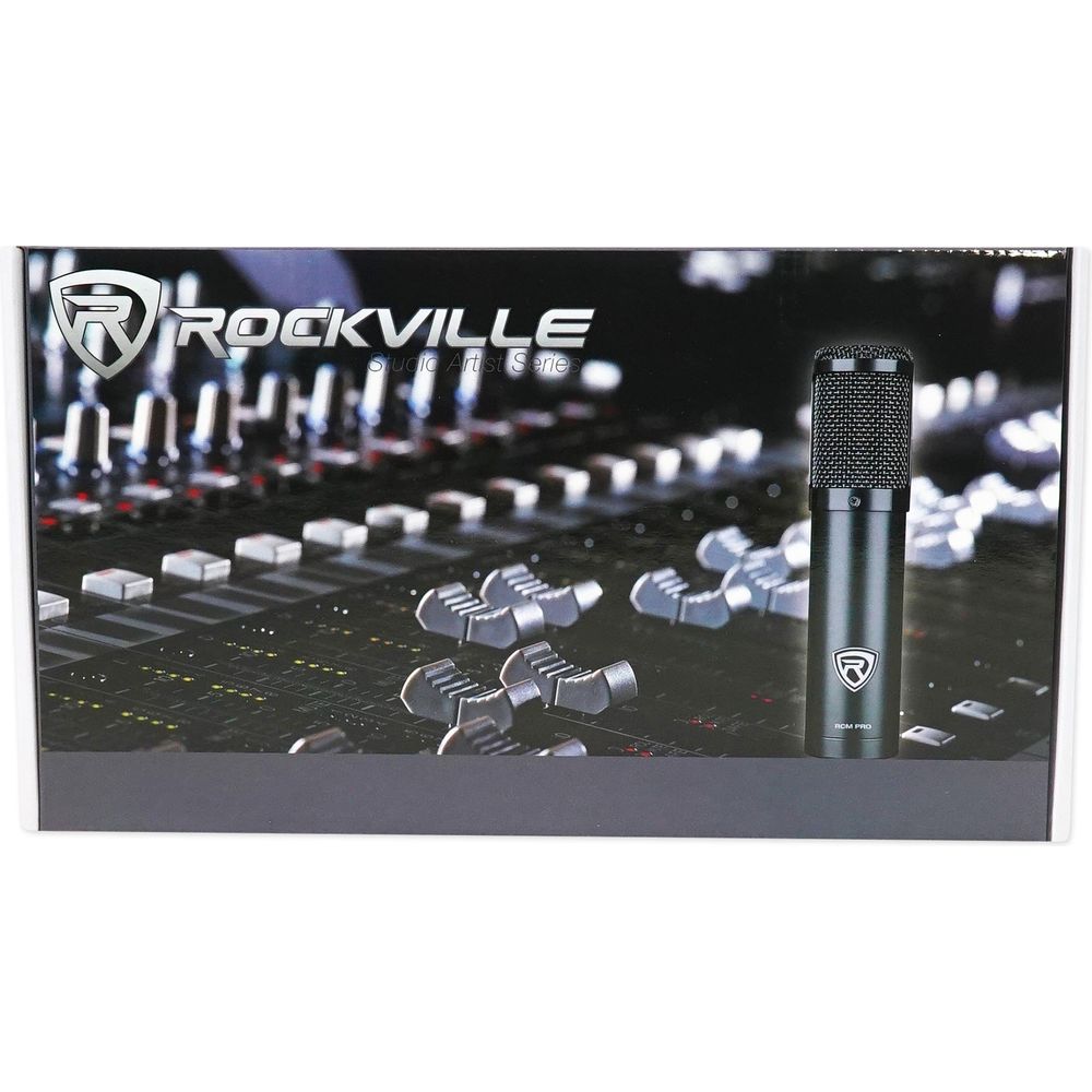 RockShield 3 Isolation Shield + RVES05 Stand + RCM PRO Mic Bundle