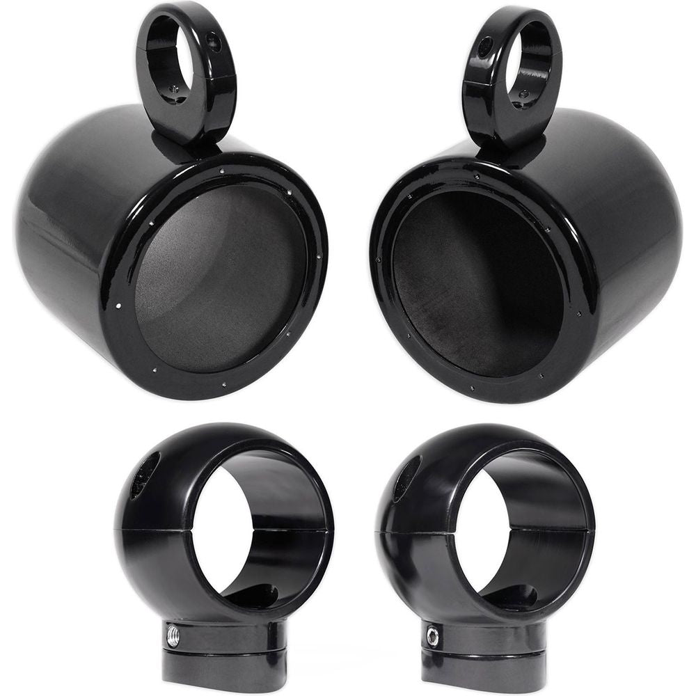 MAC65B 6.5" 360 Degree Swivel Marine Wakeboard Tower Speaker Pods