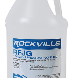 Rockville RFJG Gallon Fog/Smoke Juice Fluid For Chauvet American DJ ADJ Machines