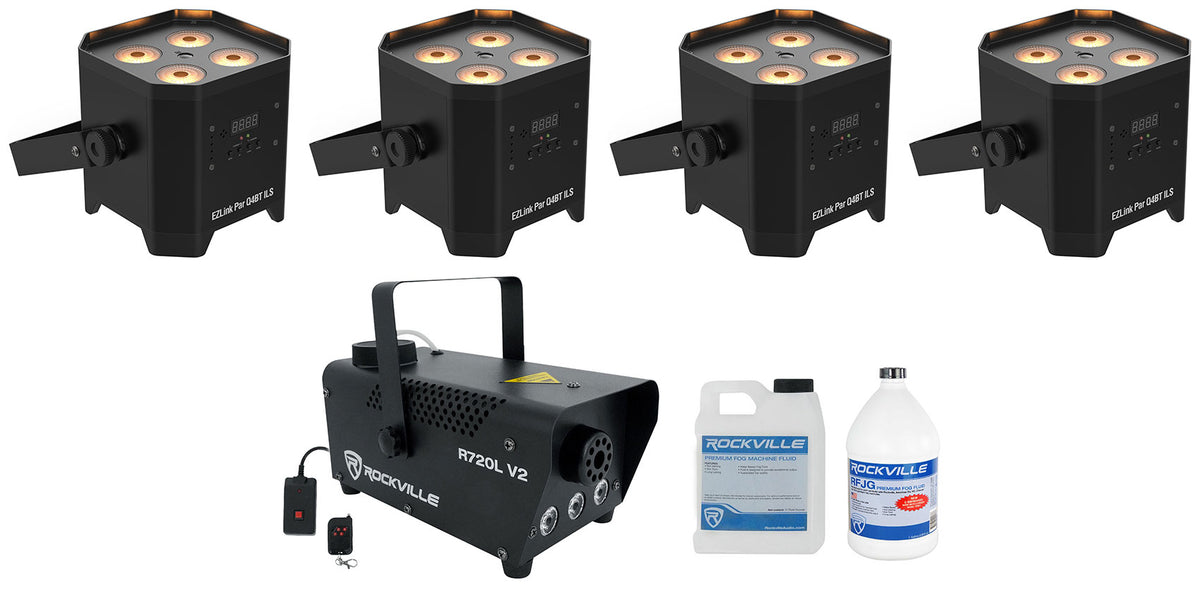 (4) EZLINK PAR Q4BT ILS + R720L V2 + RFJG 4-Pack