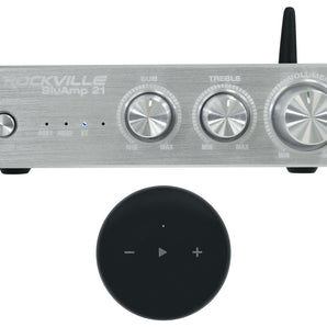 Rockville BLUAMP 21 2.1 Channel Bluetooth Home Amplifier+Wifi Streaming Receiver