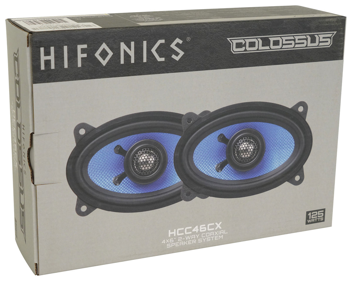 HCC46CX 4x6" Front Speaker Replacement Fits 2003-2006 Jeep Wrangler TJ