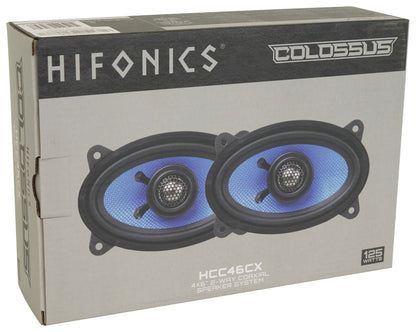 HCC46CX 4x6" Front Speaker Replacement Fits 2003-2006 Jeep Wrangler TJ