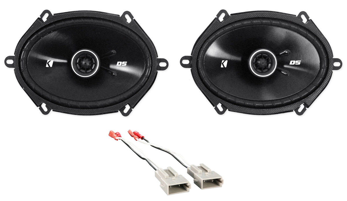 6x8" Front Factory Speaker Replacement Kit For 1998-2001 Ford Explorer