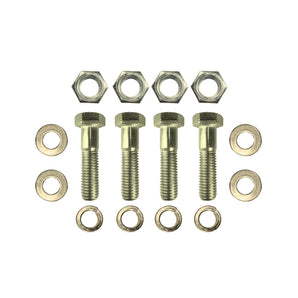 ProX XT-BTSBX4-G8 (4) 2.5" Length Grade 8 Hex Short Truss Bolts Nuts and Washers