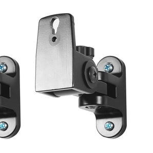 (2) Rockville RHSB4 Hidden Wall Mount Swivel Satellite/Bookshelf Speaker Brackets