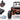 (2) KICKER KM65 6.5" Black LED Tower Speakers+Amp For Polaris RZR/ATV/UTV/CART