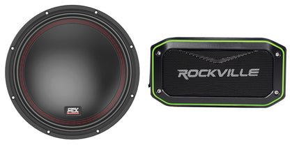 5510-22 10" Subwoofer + ROCK ANYWHERE Home Speaker