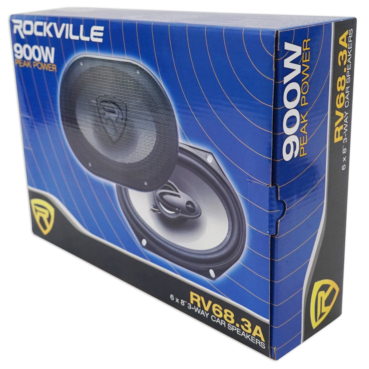Rockville 6x8" Front Factory Speaker Replacement Kit For 1998-2001 Ford Explorer