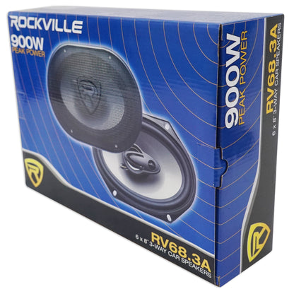 Rockville 6x8" Front Factory Speaker Replacement Kit For 1998-2001 Ford Explorer