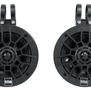 Boss MPWT60 6.5" 600 Watt UTV ATV Marine Wakeboard Tower Roll Cage Speakers Pair