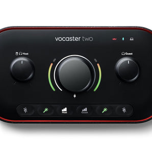 Focusrite Vocaster Two USB-C Podcast Podcasting Studio Audio Recording Interface