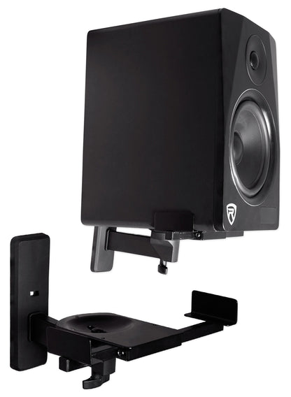 HD5B Black + RHSB8 Wall Mount Brackets Bundle